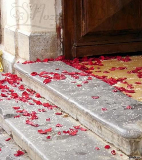 Petali di rose - dettagli di Nozze e Delizie wedding planner