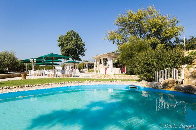 Villa Valente - La vista da una delle piscine