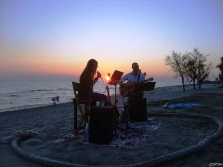 Musica in spiaggia