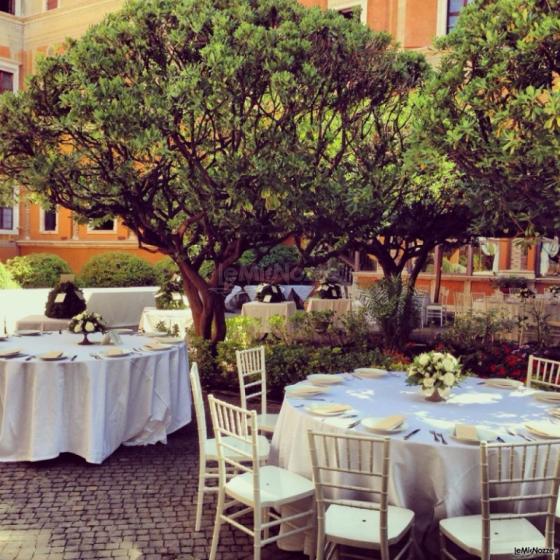 Matrimonio in giardino a Roma