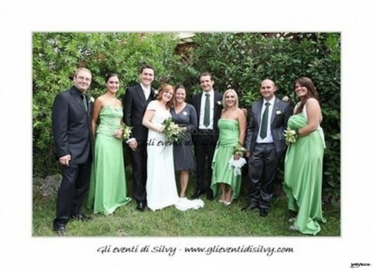 Organizzazione del matrimonio in verde da Gli Eventi di Silvy