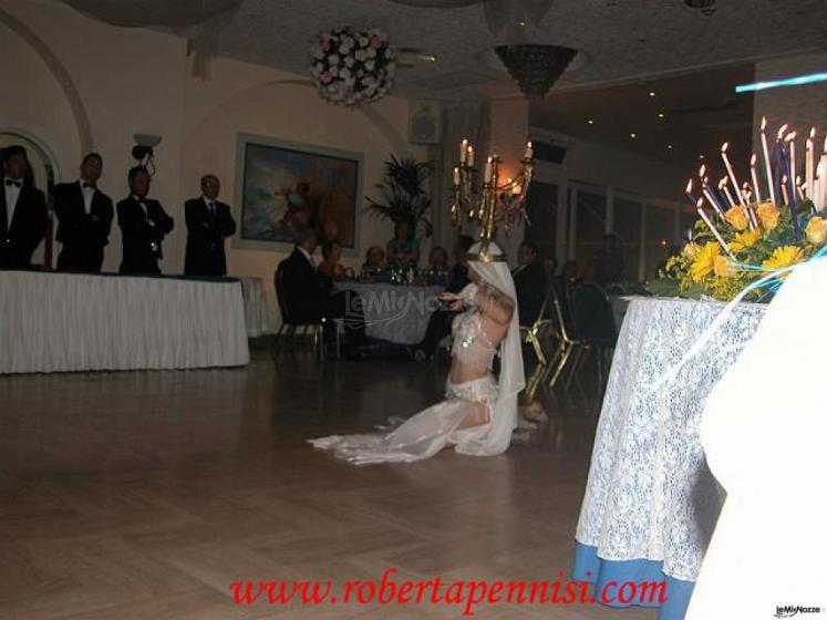 Danzatrice per intrattenere gli ospiti al matrimonio