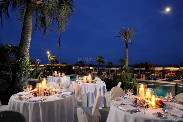 Royal Hotel Sanremo - La terrazza per gli eventi all'aperto