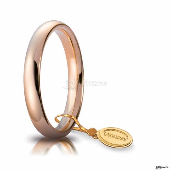 Fede comoda 3,5 mm oro rosa