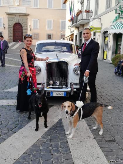 Wedding Dog Sitter con lo sposo e il suo cane by Le Cat & Dog Sitter Roma