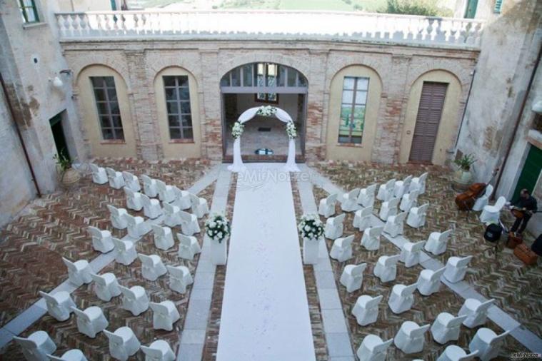 Allestimento di un matrimonio realizzato da CG Wedding Planner