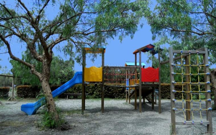 Parco per bambini presso il Agriturismo Badiula a Carlentini