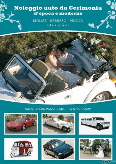 Servizio noleggio auto e carrozze - Fabio Di Stefano Wedding Planner