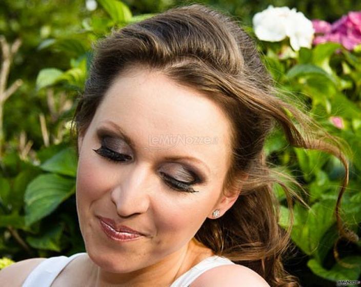 Trucco da sposa per una cerimonia da sera - Bellezza a Domicilio