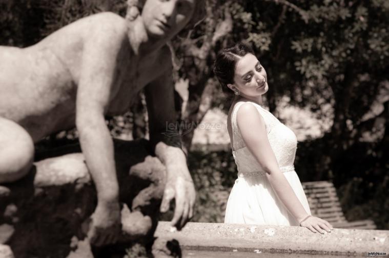 Shooting sposa ad Erice - Francesco Vivona Foto