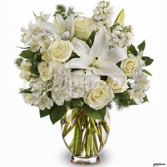 Bouquet lilium e rose