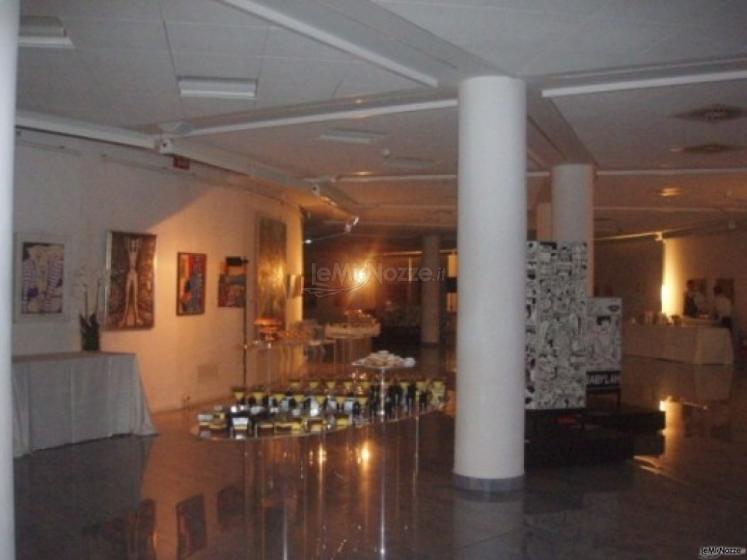 Sala interna del museo Ca\' La Ghironda per ricevimenti di matrimonio