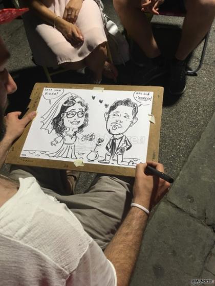 Dimitri Gori - Ritratti e caricature per il matrimonio