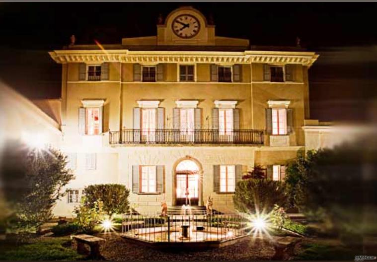 Villa Scorzi in notturna