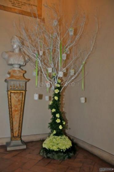 Grand Hotel Continental - Particolare tableau di matrimonio a forma di albero