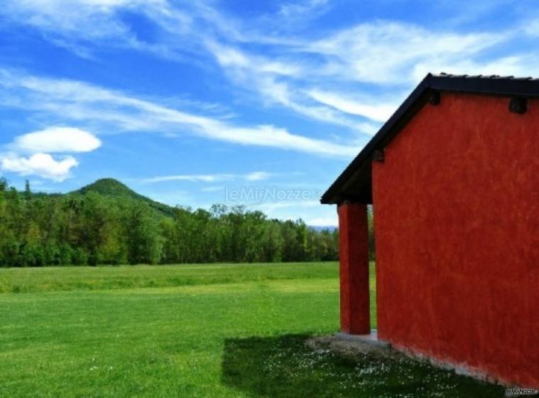 Vista dal mulino sulla Valle Staffora