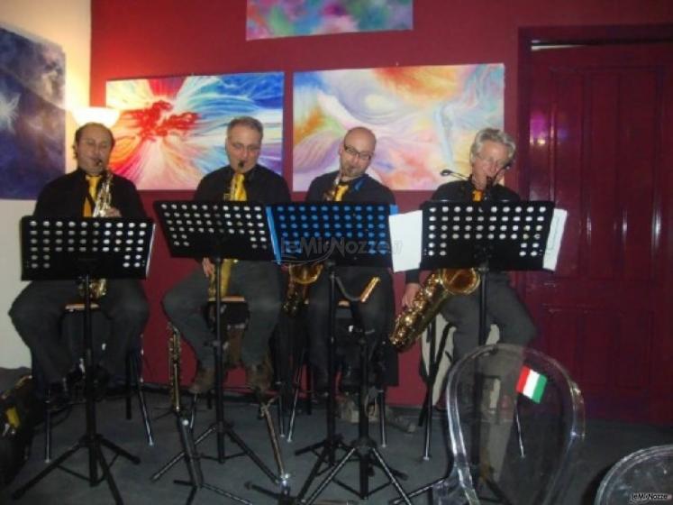 Quartettto di sax per il sì