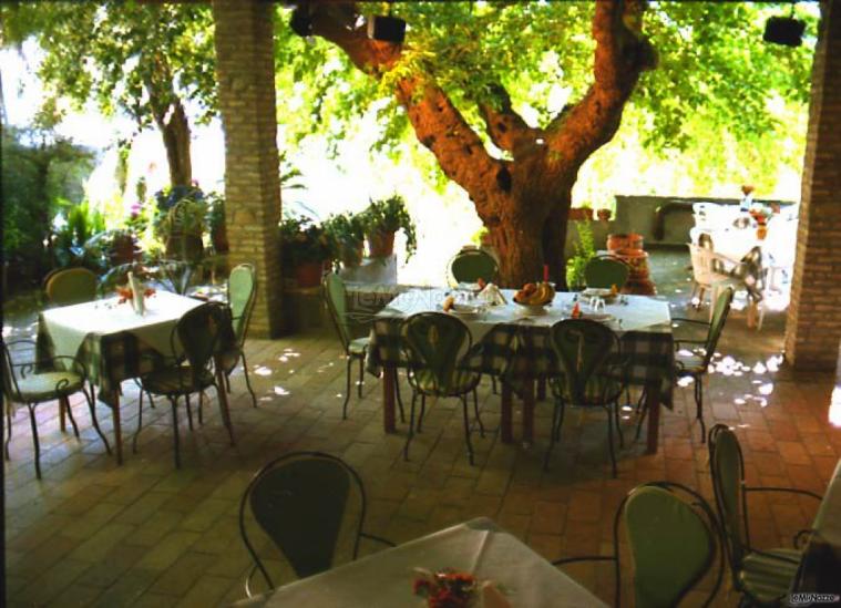 Giardino interno Ristorante il Bacio