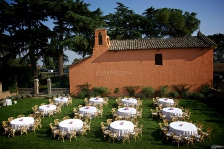 Giardino Segreto della tenuta per il ricevimento di matrimonio