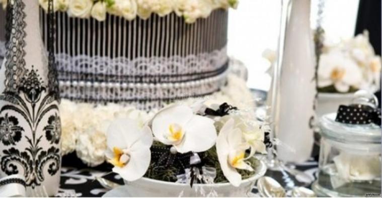Matrimonio bianco e nero organizzato da Noemi Weddings