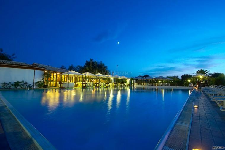 La piscina dell'Hotel Valle di Mare a Siracusa