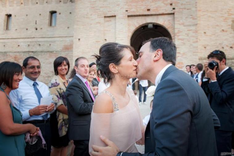 Il bacio degli sposi - Giacomo Attili Fotografo