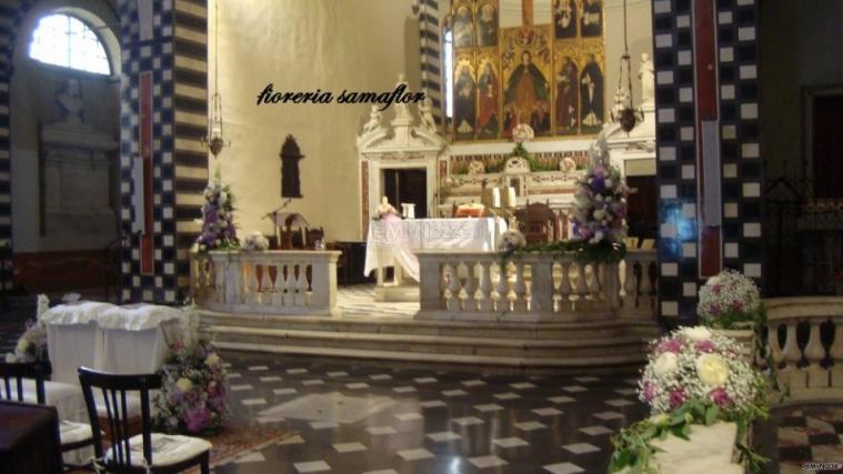 Allestimento floreale della chiesa - Fioreria Samaflor