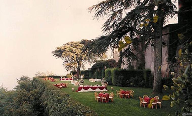 terrazzo con vista sul lago