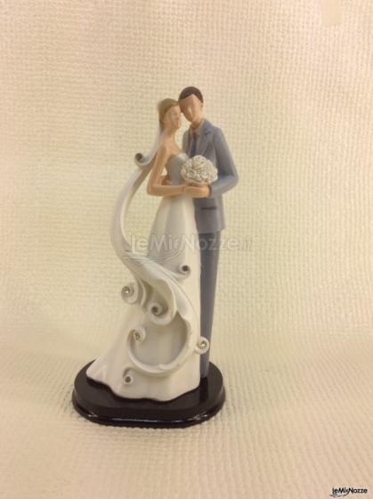 Nobilita di Aggio Silvia - Cake Topper con Sposi Eleganti