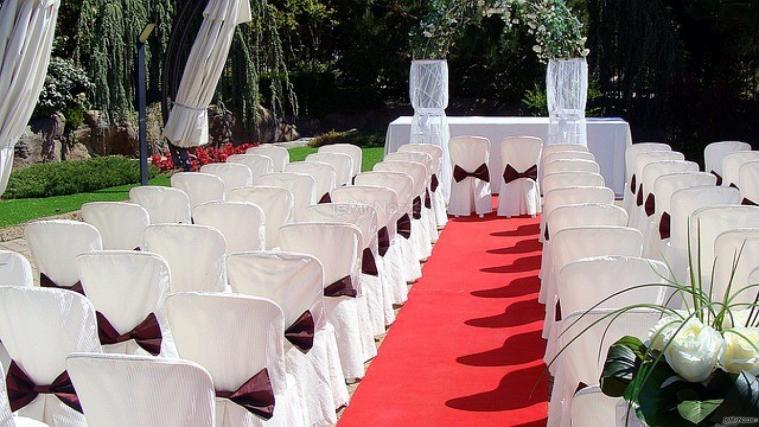 Dragonfly event&wedding planners - Allestimento per il matrimonio celebrativo