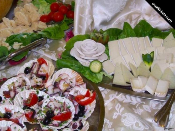 Buffet per il matrimonio