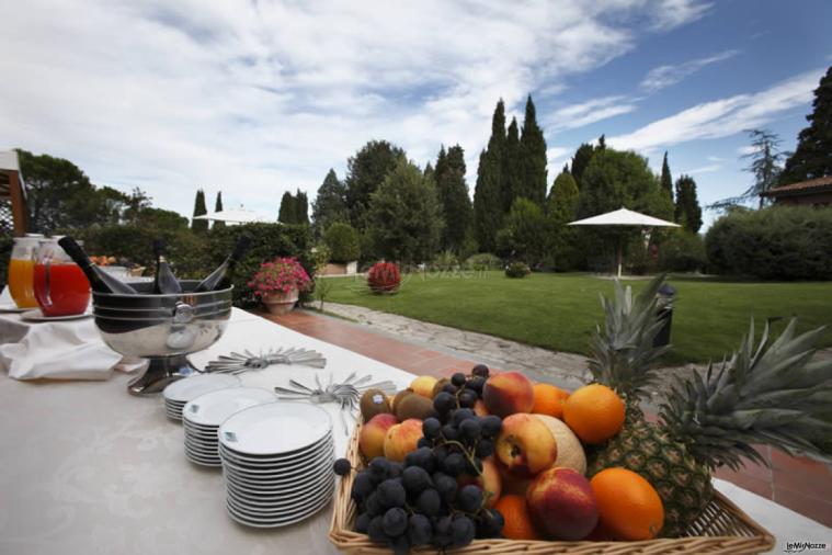 Aperitivo in giardino