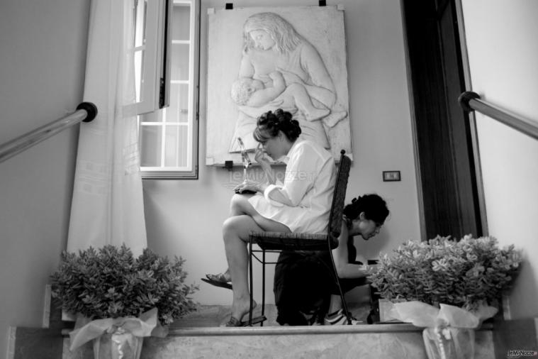 Giuseppe Arrighi fotografo - La preparazione della sposa