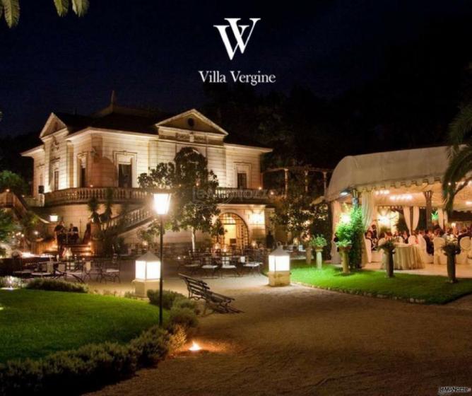 Villa Vergine - La villa di sera