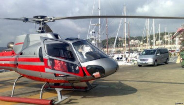 Elicottero per gli sposi - Autonoleggio Gianfaldoni a La Spezia
