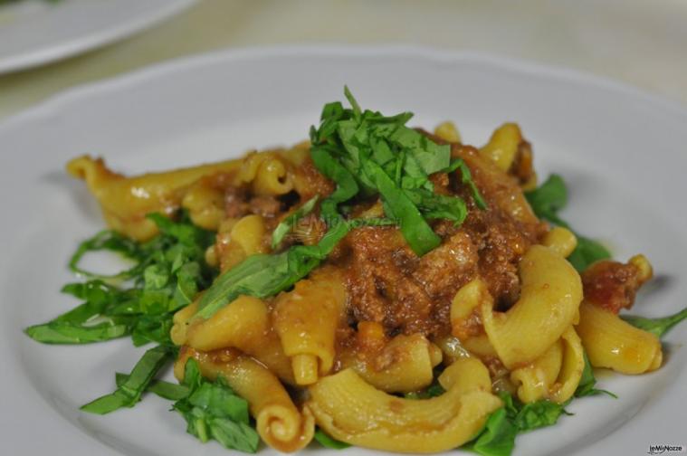 Primo piatto di pasta per il matrimonio