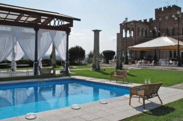 Piscina della location di matrimonio