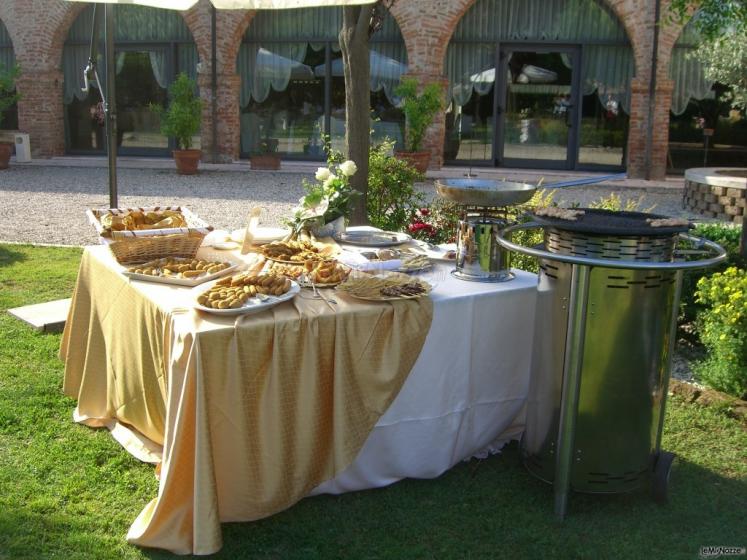 Il buffet degli antipasti