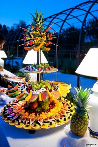 Buffet della frutta al matrimonio