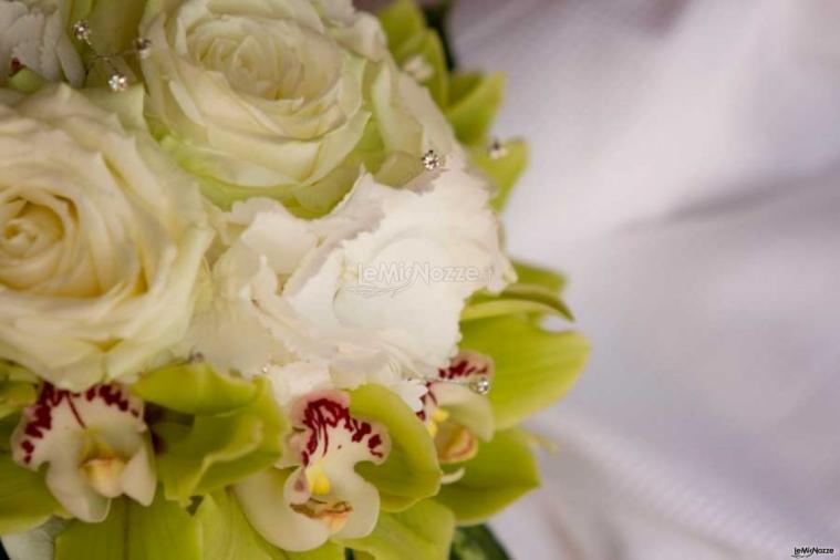 Bouquet gioiello con rose