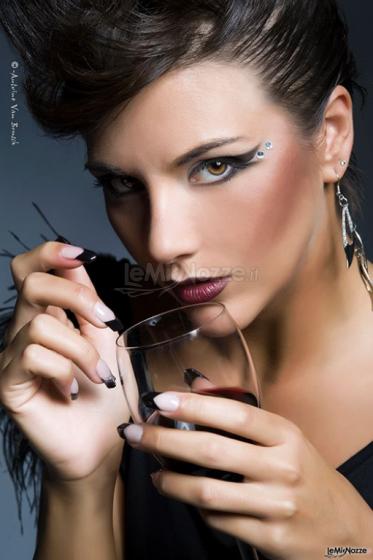 Make up pubblicitario nails - Black Nails - Sarart Make Up