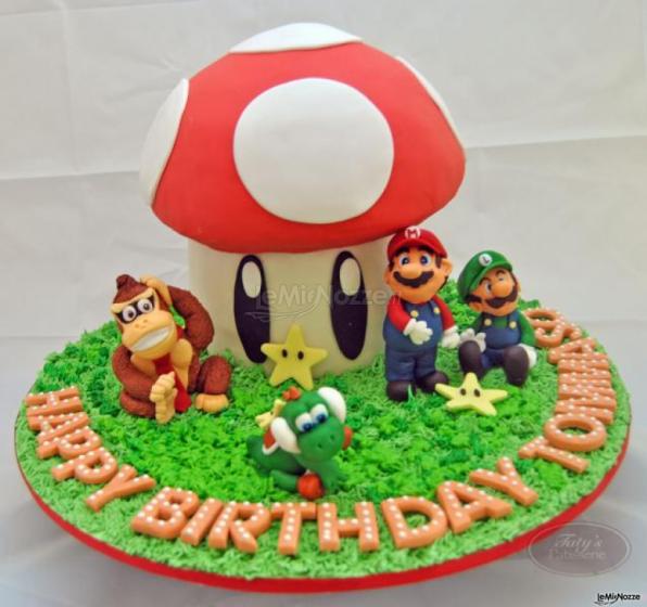 Super Mario Cake