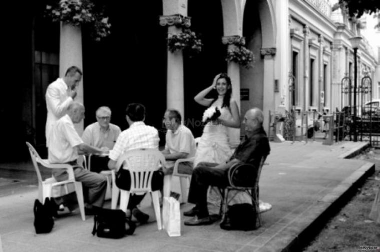 Fotografia della sposa