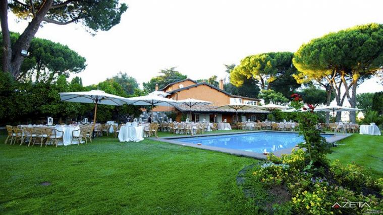 Villa con piscina per il matrimonio