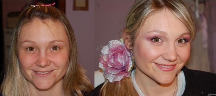 Trucco prima e dopo - Jessica make up