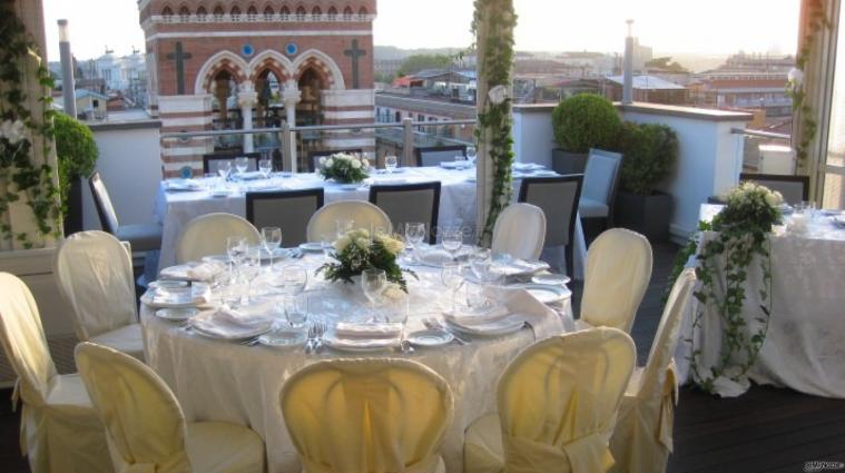 Terrazza lato chiesa - La Luna Ristorante