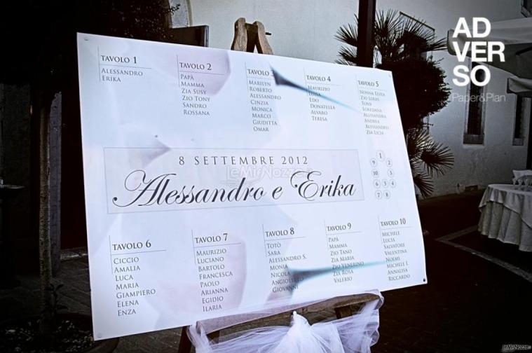 Adverso - Tableau per matrimoni