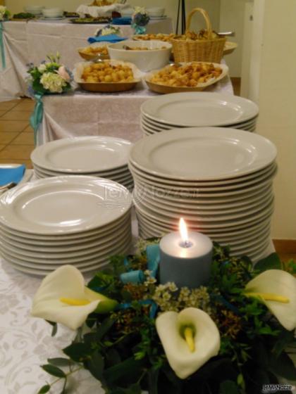 Hotel Stendhal - Allestimento buffet per matrimoni