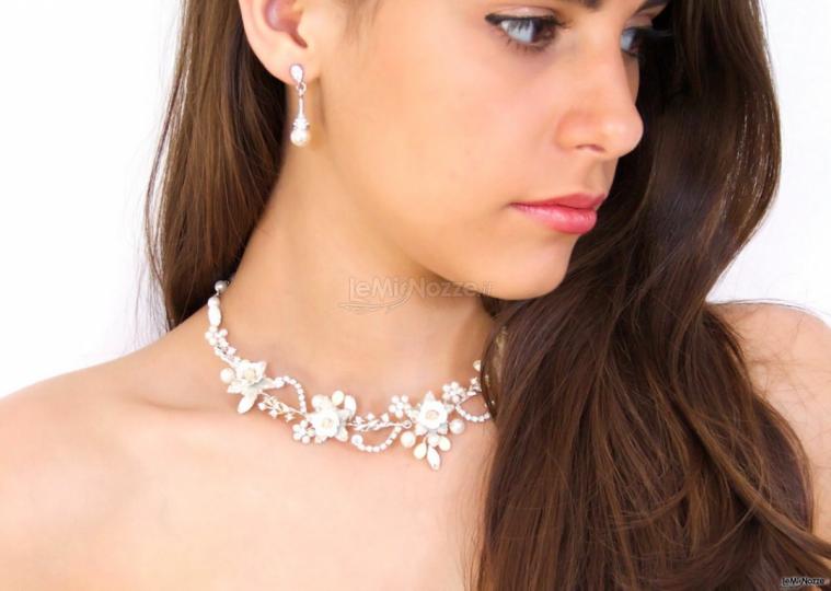 Collana sposa con Swarovski