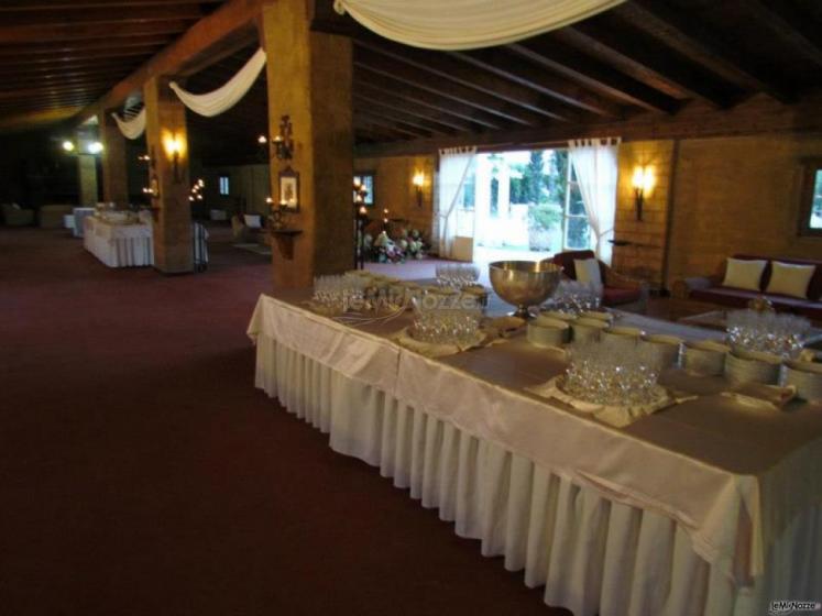 Sala ricevimenti di Villa Barresa, location per matrimoni a Lentini (Siracusa)